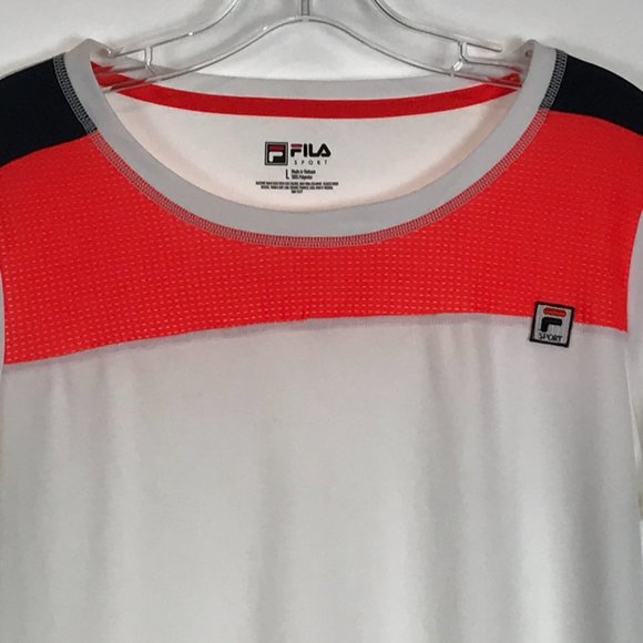 😀 3 for $20 Fila Sport Color Block T Shirt Top - Picture 2 of 3
